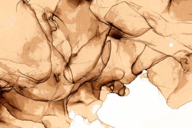 Alkol mürekkebiyle sunulan yüksek kaliteli soyut resim tasarımcıya modern bir sanat arkaplanı sunuyor..