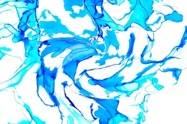 Alkol mürekkebiyle sunulan yüksek kaliteli soyut resim tasarımcıya modern bir sanat arkaplanı sunuyor..