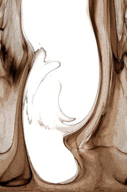 Alkol mürekkebiyle sunulan yüksek kaliteli soyut resim tasarımcıya modern bir sanat arkaplanı sunuyor..