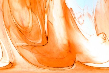 Alkol mürekkebiyle sunulan yüksek kaliteli soyut resim tasarımcıya modern bir sanat arkaplanı sunuyor..