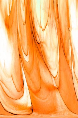 Alkol mürekkebiyle sunulan yüksek kaliteli soyut resim tasarımcıya modern bir sanat arkaplanı sunuyor..