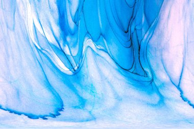 Alkol mürekkebiyle sunulan yüksek kaliteli soyut resim tasarımcıya modern bir sanat arkaplanı sunuyor..