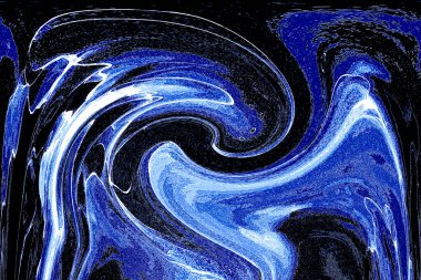 Alkol mürekkebiyle sunulan yüksek kaliteli soyut resim tasarımcıya modern bir sanat arkaplanı sunuyor..