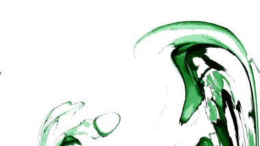 Alkol mürekkebiyle sunulan yüksek kaliteli soyut resim tasarımcıya modern bir sanat arkaplanı sunuyor..