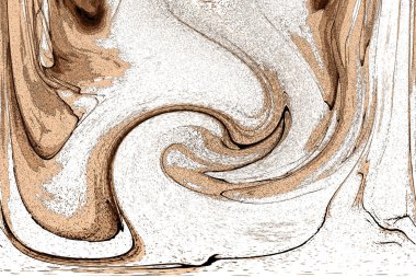 Alkol mürekkebiyle sunulan yüksek kaliteli soyut resim tasarımcıya modern bir sanat arkaplanı sunuyor..