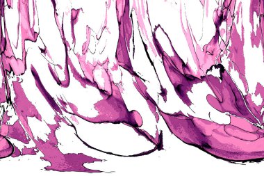 Alkol mürekkebiyle sunulan yüksek kaliteli soyut resim tasarımcıya modern bir sanat arkaplanı sunuyor..