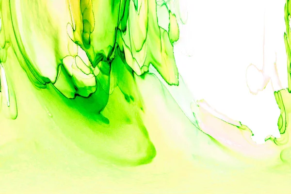 Pintura Abstracta Moderna Alta Calidad Renderizada Con Tinta Alcohol Colorido — Foto de Stock