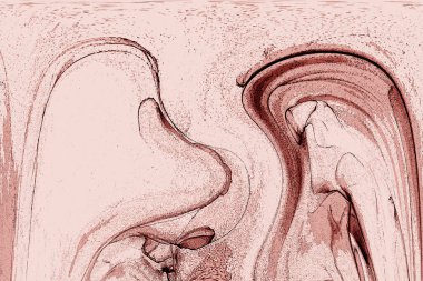 Alkol mürekkebiyle sunulan yüksek kaliteli soyut resim tasarımcıya modern bir sanat arkaplanı sunuyor..