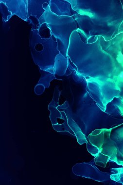 Modern soyut resim. Renkli akıcı sanat resimleri. Geometrik arkaplan.