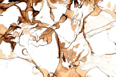 Modern soyut resim. Renkli akıcı sanat resimleri. Geometrik arkaplan.