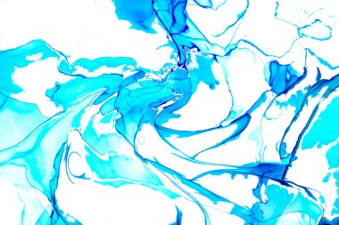 Modern soyut resim. Renkli akıcı sanat resimleri. Geometrik arkaplan.