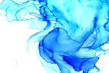 Modern soyut resim. Renkli akıcı sanat resimleri. Geometrik arkaplan.