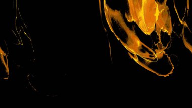 Modern soyut resim. Renkli akıcı sanat resimleri. Geometrik arkaplan.