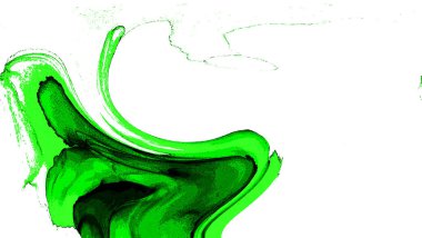 Modern soyut resim. Renkli akıcı sanat resimleri. Geometrik arkaplan.