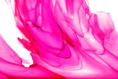 Modern soyut resim. Renkli akıcı sanat resimleri. Geometrik arkaplan.