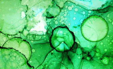 Alkol mürekkebi ve renkli soyut modern resim arka planıyla yapılmış yüksek kalite modern soyut resim..