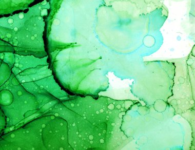 Alkol mürekkebi ve renkli soyut modern resim arka planıyla yapılmış yüksek kalite modern soyut resim..