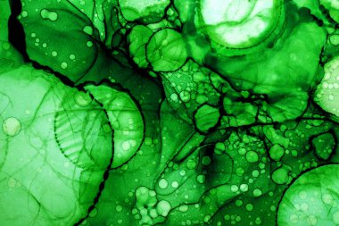 Alkol mürekkebi ve renkli soyut modern resim arka planıyla yapılmış yüksek kalite modern soyut resim..