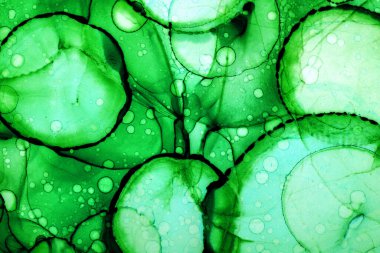 Alkol mürekkebi ve renkli soyut modern resim arka planıyla yapılmış yüksek kalite modern soyut resim..