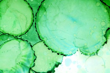 Alkol mürekkebi ve renkli soyut modern resim arka planıyla yapılmış yüksek kalite modern soyut resim..