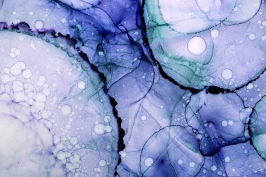 Alkol mürekkebi ve renkli soyut modern resim arka planıyla yapılmış yüksek kalite modern soyut resim..