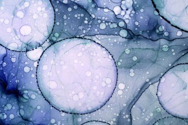 Alkol mürekkebi ve renkli soyut modern resim arka planıyla yapılmış yüksek kalite modern soyut resim..