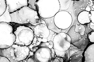 Alkol mürekkebi ve renkli soyut modern resim arka planıyla yapılmış yüksek kalite modern soyut resim..