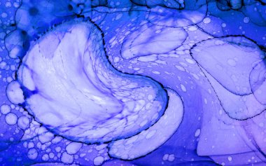 Alkol mürekkebi ve renkli soyut modern resim arka planıyla yapılmış yüksek kalite modern soyut resim..