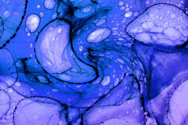 Alkol mürekkebi ve renkli soyut modern resim arka planıyla yapılmış yüksek kalite modern soyut resim..