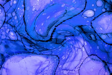 Alkol mürekkebi ve renkli soyut modern resim arka planıyla yapılmış yüksek kalite modern soyut resim..