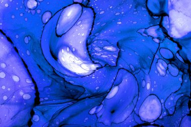 Alkol mürekkebi ve renkli soyut modern resim arka planıyla yapılmış yüksek kalite modern soyut resim..