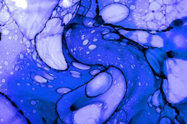 Alkol mürekkebi ve renkli soyut modern resim arka planıyla yapılmış yüksek kalite modern soyut resim..