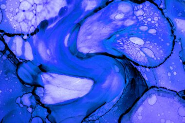 Alkol mürekkebi ve renkli soyut modern resim arka planıyla yapılmış yüksek kalite modern soyut resim..