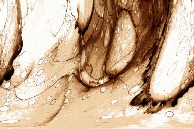 Alkol mürekkebi ve renkli soyut modern resim arka planıyla yapılmış yüksek kalite modern soyut resim..