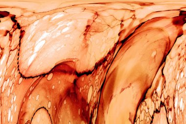 Alkol mürekkebi ve renkli soyut modern resim arka planıyla yapılmış yüksek kalite modern soyut resim..