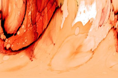 Alkol mürekkebi ve renkli soyut modern resim arka planıyla yapılmış yüksek kalite modern soyut resim..