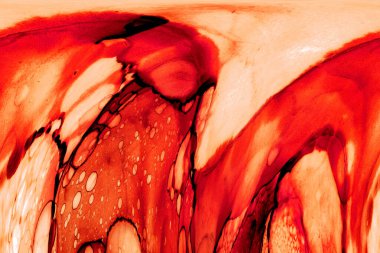 Alkol mürekkebi ve renkli soyut modern resim arka planıyla yapılmış yüksek kalite modern soyut resim..