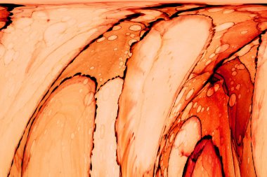 Alkol mürekkebi ve renkli soyut modern resim arka planıyla yapılmış yüksek kalite modern soyut resim..