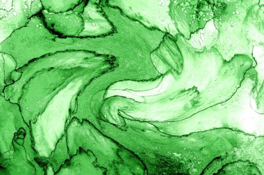 Alkol mürekkebi ve renkli soyut modern resim arka planıyla yapılmış yüksek kalite modern soyut resim..