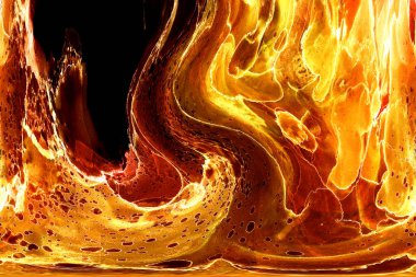 Alkol mürekkebinden yapılmış doğal akışkan sanat tablosu. Yumuşak, rüya gibi renkler. Aurora oluştur. Şeffaf dalgalı hatları ateşle.