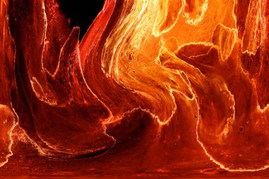 Alkol mürekkebinden yapılmış doğal akışkan sanat tablosu. Yumuşak, rüya gibi renkler. Aurora oluştur. Şeffaf dalgalı hatları ateşle.