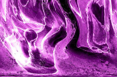 Alkol mürekkebinin sunduğu yüksek kaliteli akış sanatı tasarımcıya modern bir soyut arkaplan sağlar..