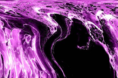 Alkol mürekkebinin sunduğu yüksek kaliteli akış sanatı tasarımcıya modern bir soyut arkaplan sağlar..