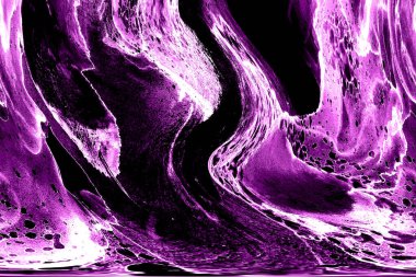 Alkol mürekkebinin sunduğu yüksek kaliteli akış sanatı tasarımcıya modern bir soyut arkaplan sağlar..