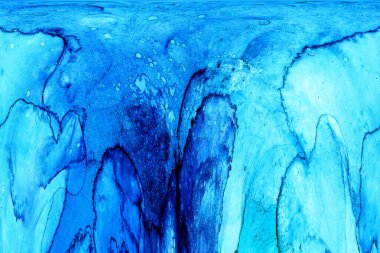 Yüksek kaliteli soyut Çin manzara resminin modern sanat arka planı alkol mürekkebiyle sunulmuştur..