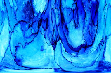 Yüksek kaliteli soyut Çin manzara resminin modern sanat arka planı alkol mürekkebiyle sunulmuştur..