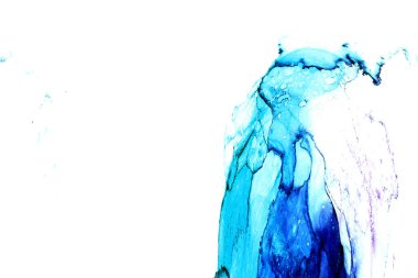 Yüksek kaliteli soyut Çin manzara resminin modern sanat arka planı alkol mürekkebiyle sunulmuştur..