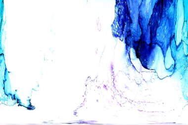 Yüksek kaliteli soyut Çin manzara resminin modern sanat arka planı alkol mürekkebiyle sunulmuştur..