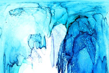 Yüksek kaliteli soyut Çin manzara resminin modern sanat arka planı alkol mürekkebiyle sunulmuştur..