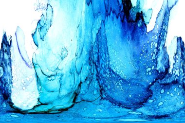 Yüksek kaliteli soyut Çin manzara resminin modern sanat arka planı alkol mürekkebiyle sunulmuştur..